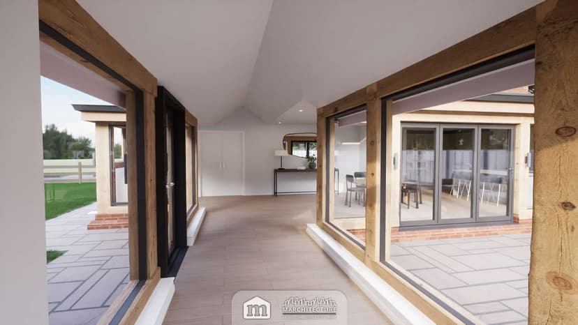 Single Storey Side and Oak-Framed Rear Extension, Botley, Southampton (photo 5)