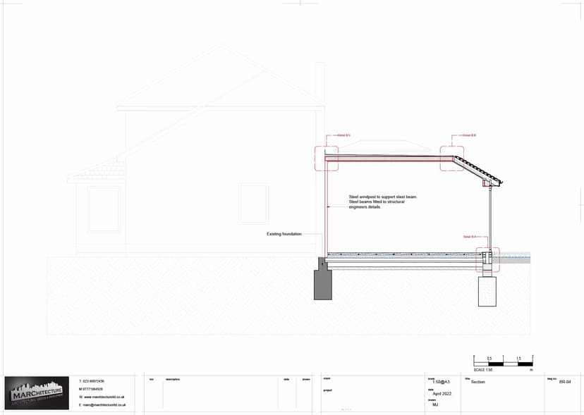 Two-Storey Front Extension and Single-Storey Rear Extension, Lyndhurst, New Forest National Park (photo 12)